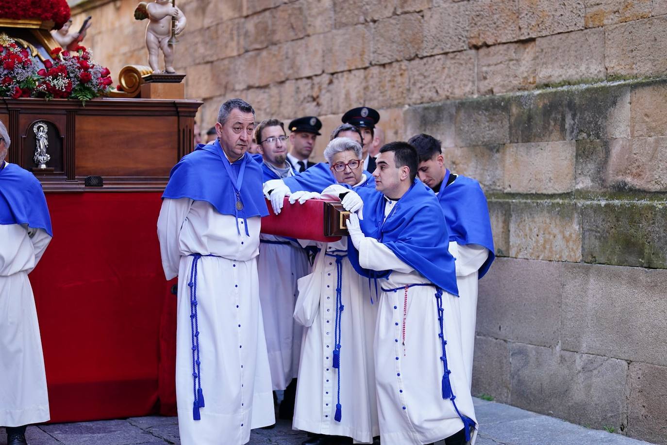 La procesión del Encuentro, en imágenes