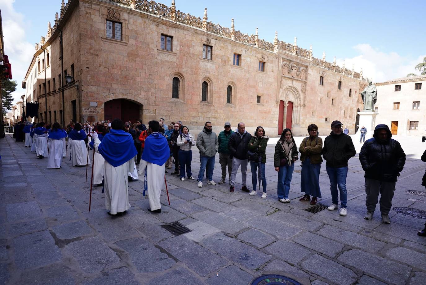 La procesión del Encuentro, en imágenes