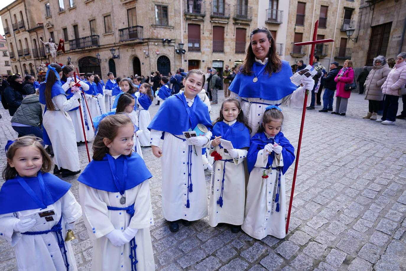 La procesión del Encuentro, en imágenes