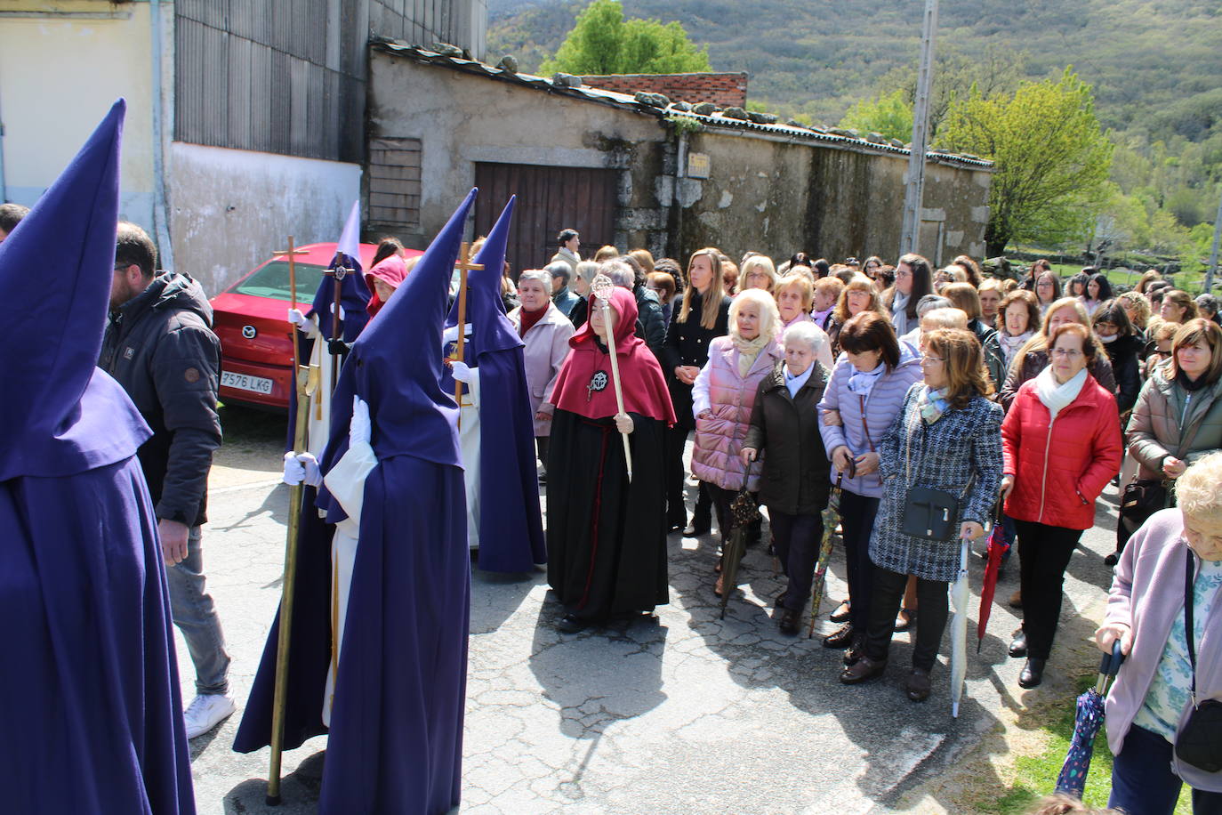 Sanchotello celebra el encuentro de Jesús con su madre