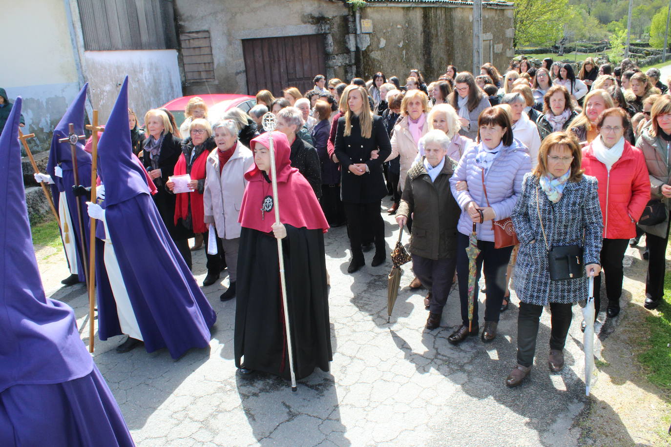 Sanchotello celebra el encuentro de Jesús con su madre