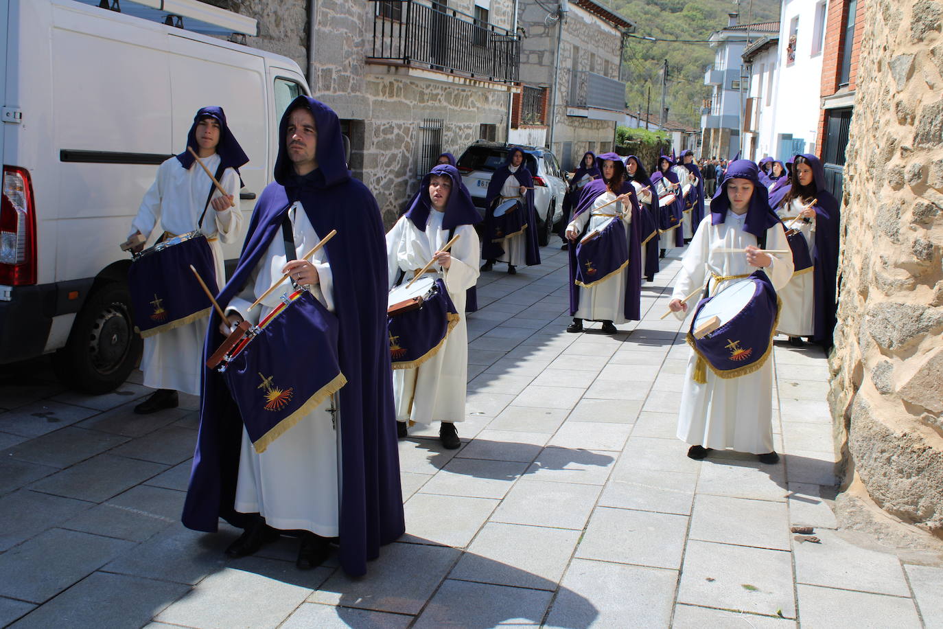 Sanchotello celebra el encuentro de Jesús con su madre