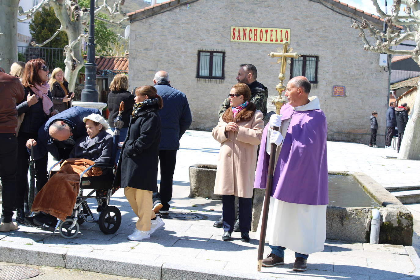 Sanchotello celebra el encuentro de Jesús con su madre