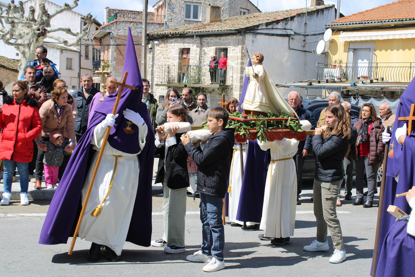 Sanchotello celebra el encuentro de Jesús con su madre