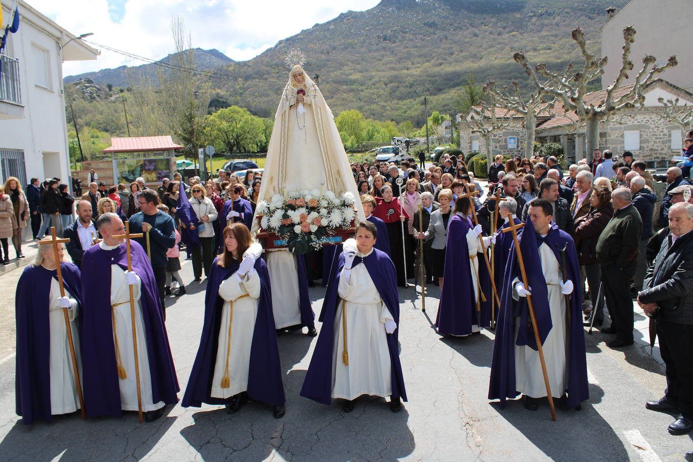 Sanchotello celebra el encuentro de Jesús con su madre
