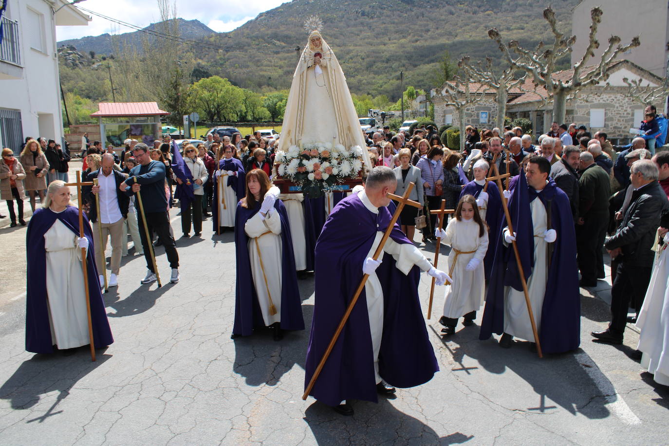 Sanchotello celebra el encuentro de Jesús con su madre