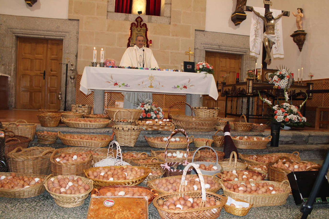 Récord en Fuenterroble de Salvatierra: 6.168 huevos para el Cristo del Socorro