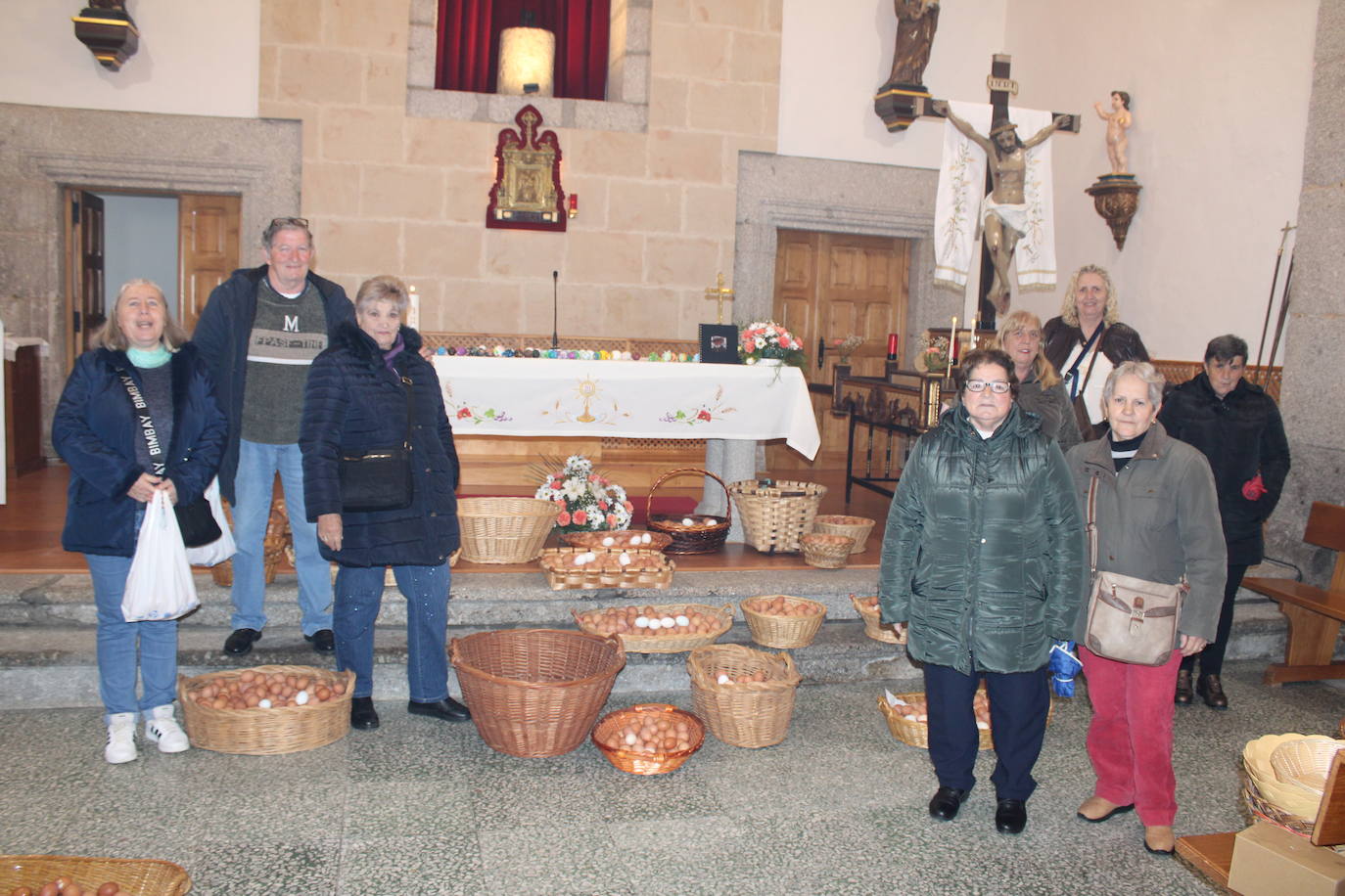 Récord en Fuenterroble de Salvatierra: 6.168 huevos para el Cristo del Socorro