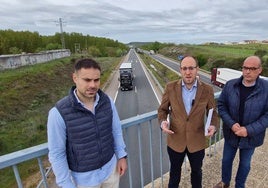 Víctor Gómez, Marcos Iglesias y Ramón Sastre.