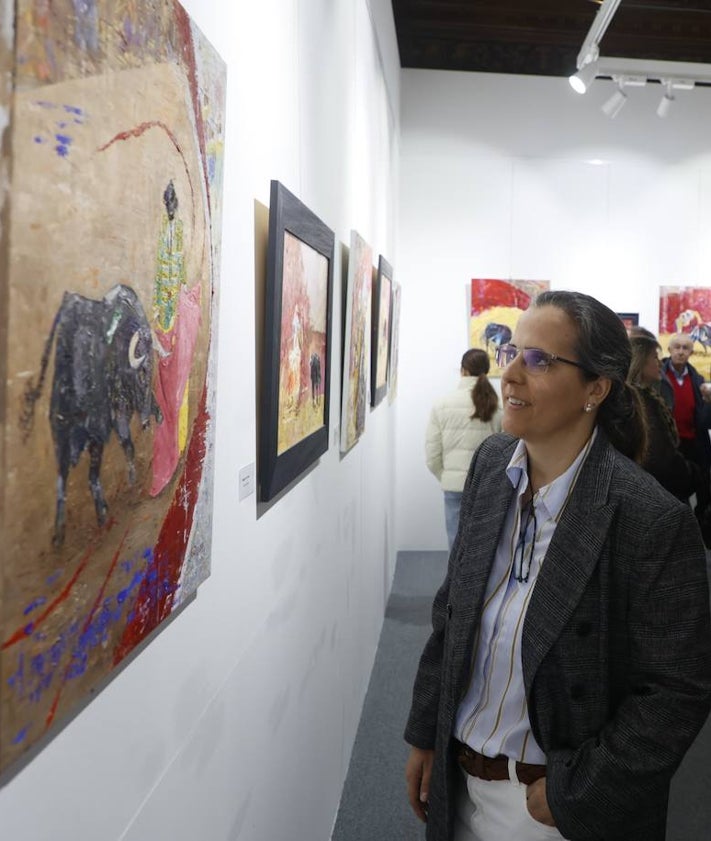 Imagen secundaria 2 - Imágenes de la inauguración de a exposición