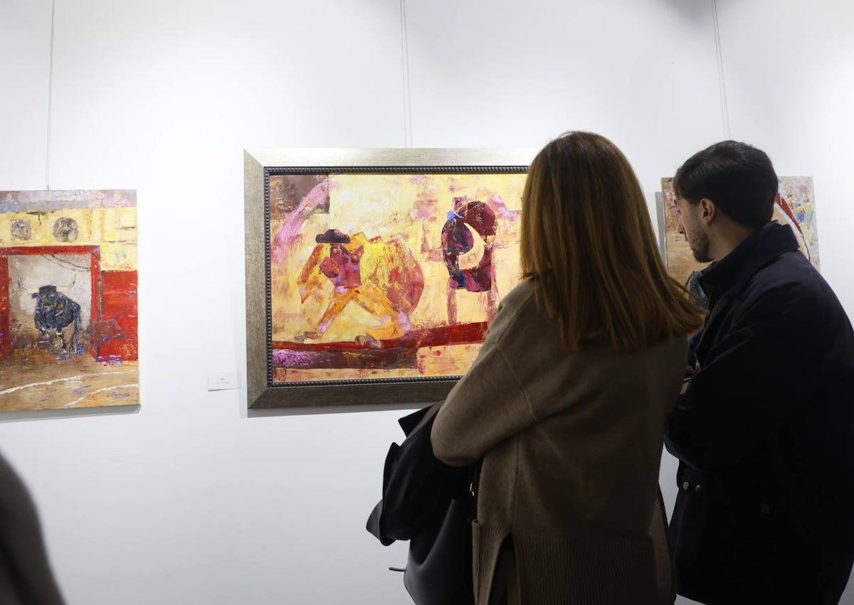 Imagen secundaria 1 - Imágenes de la inauguración de a exposición