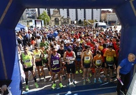Imagen de la carrera por el Día de Castilla y León