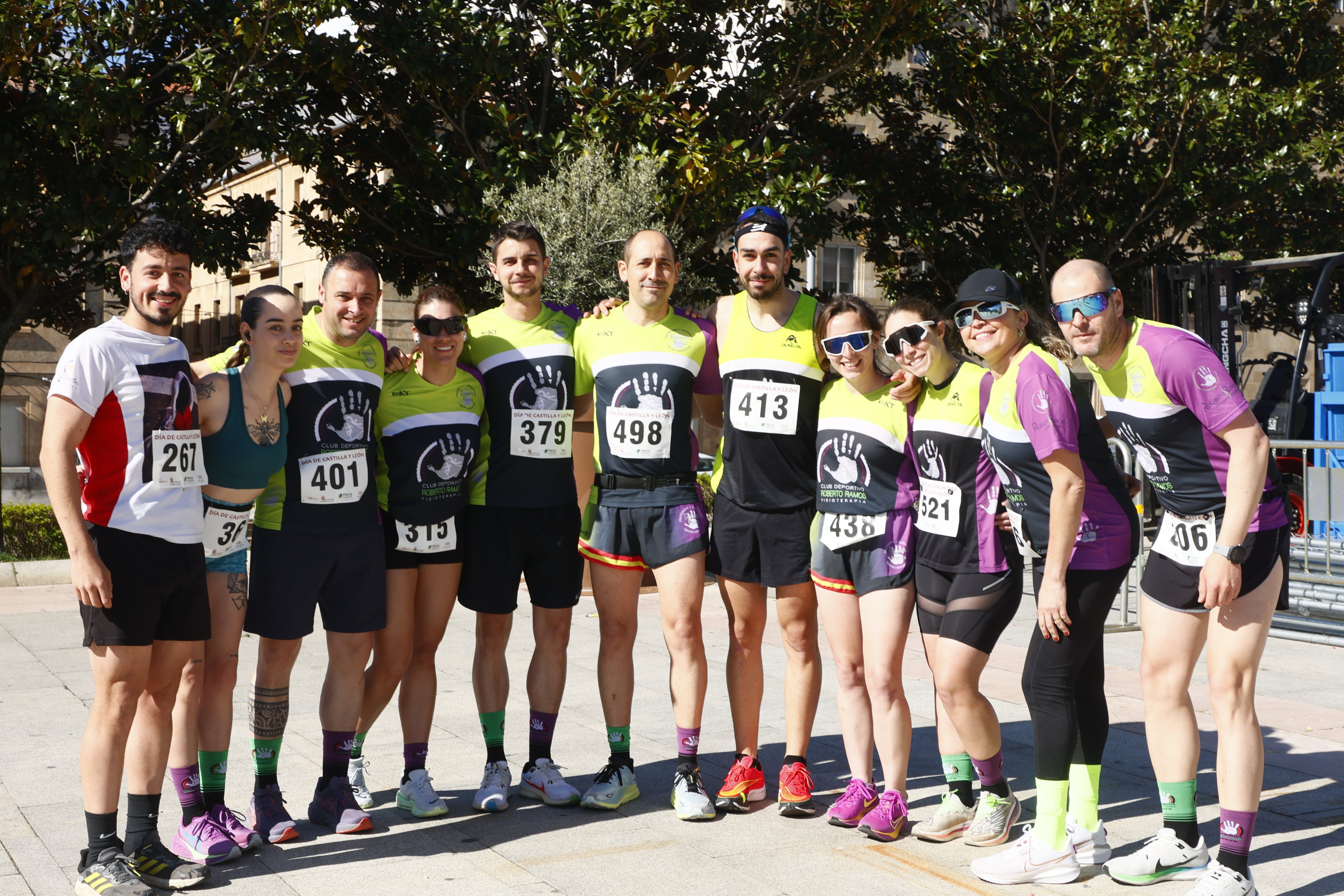 Un millar de participantes en la carrera por el Día de Castilla y León