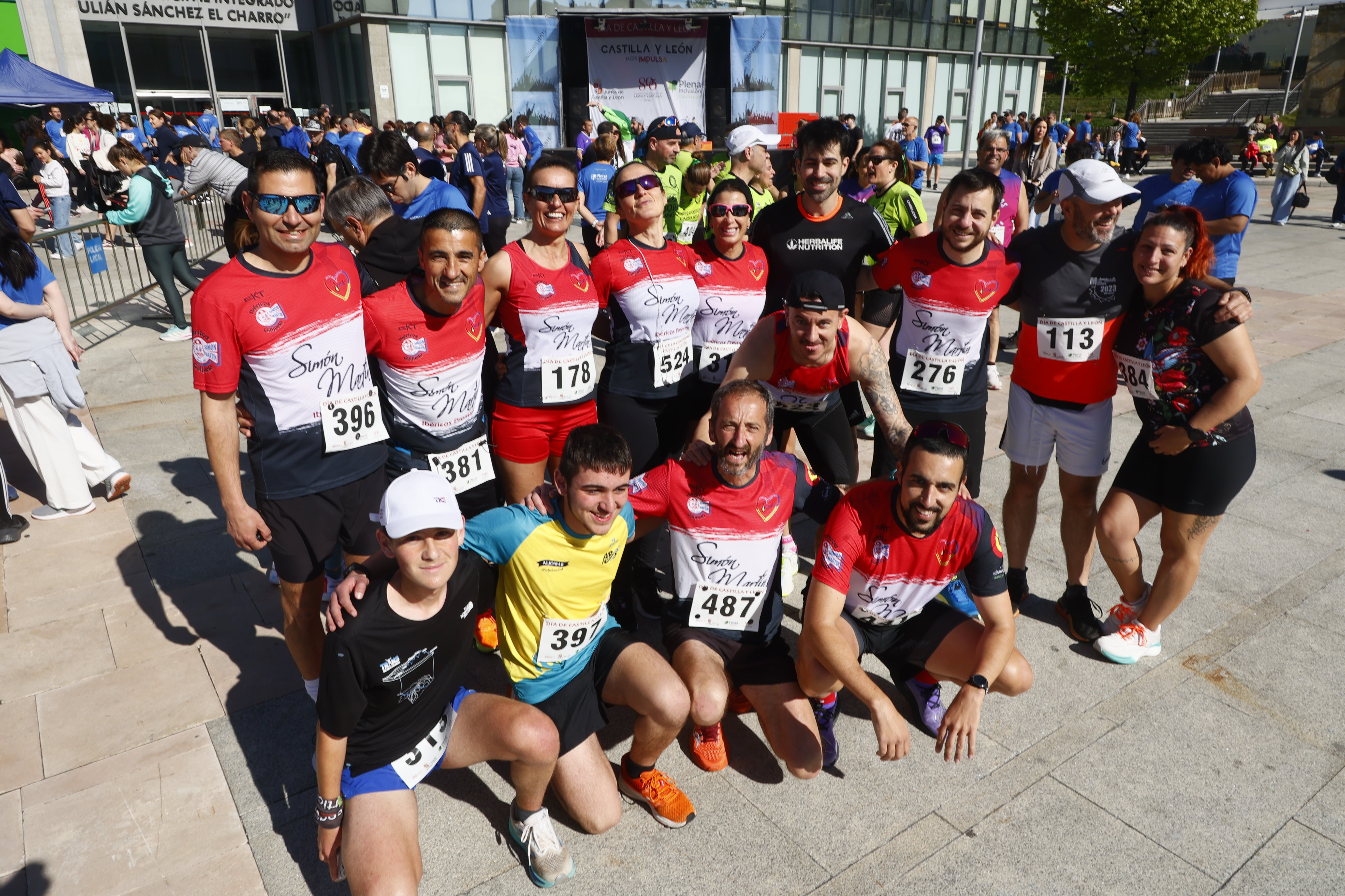 Un millar de participantes en la carrera por el Día de Castilla y León