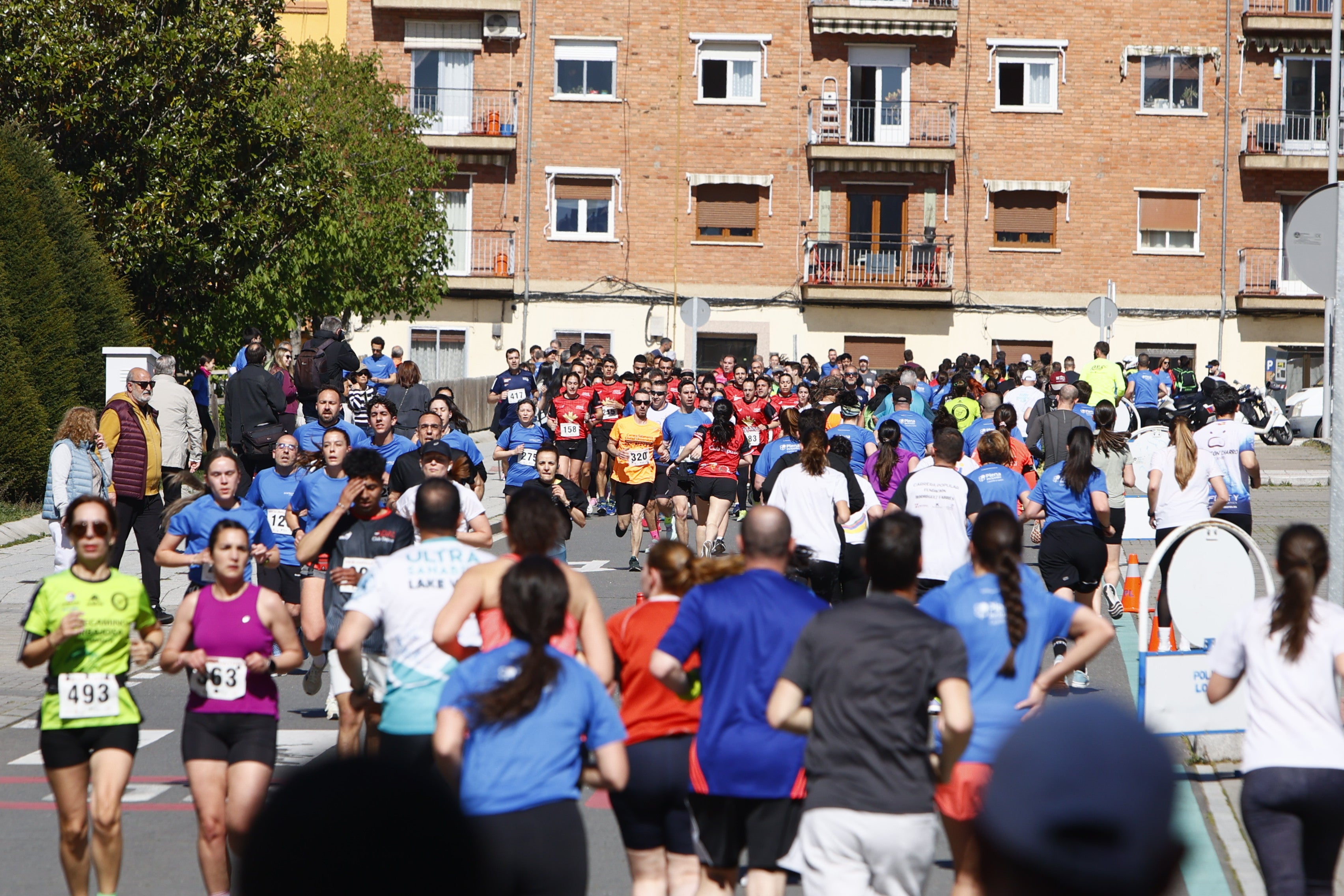 Un millar de participantes en la carrera por el Día de Castilla y León