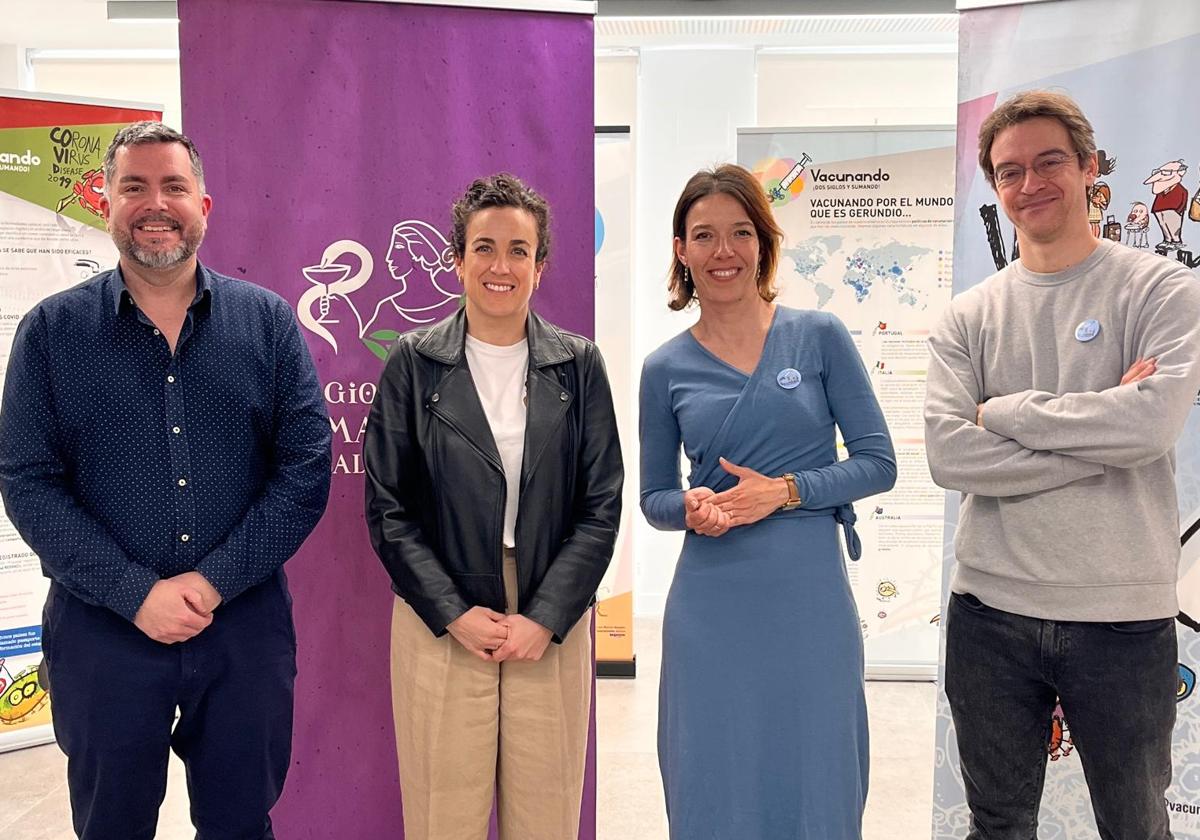 El Colegio Oficial de Farmacéuticos de Salamanca acoge la exposición «Vacunando ¡dos siglos y sumando!»