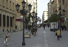 Calle Zamora en el año 2.000.