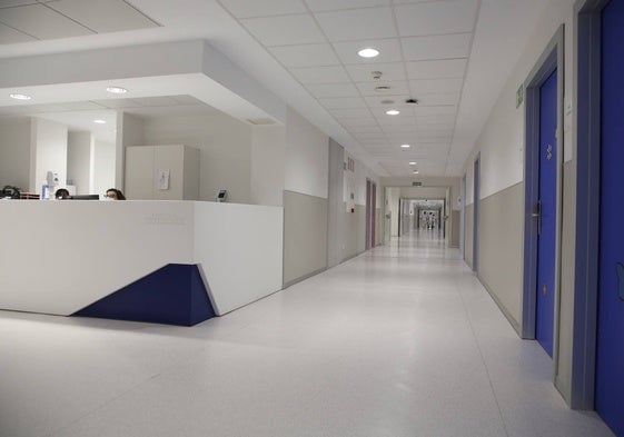 Imagen de la zona de Pediatría en el Hospital de Salamanca.