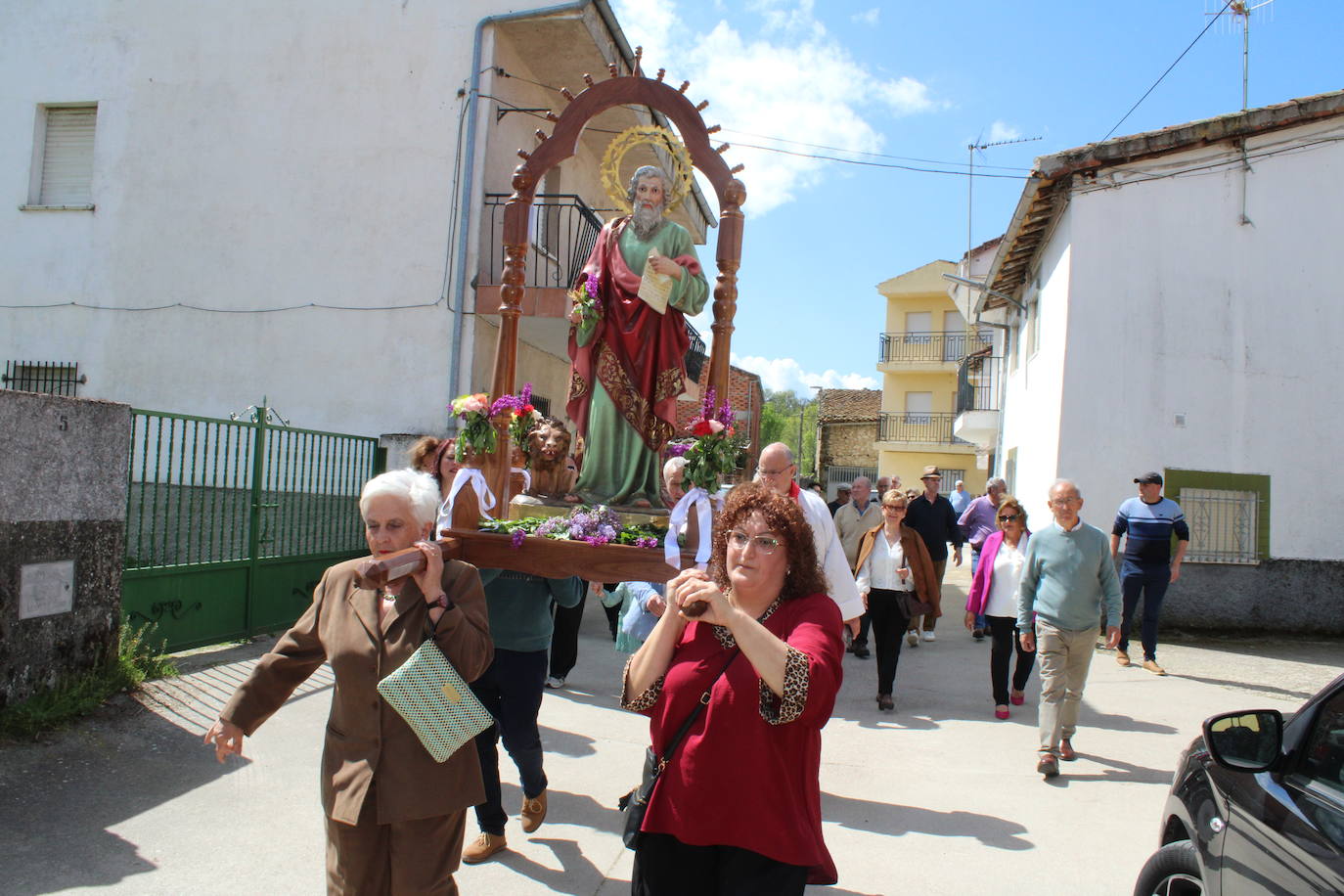 Valdehijaderos celebra la fiesta de San Marcos