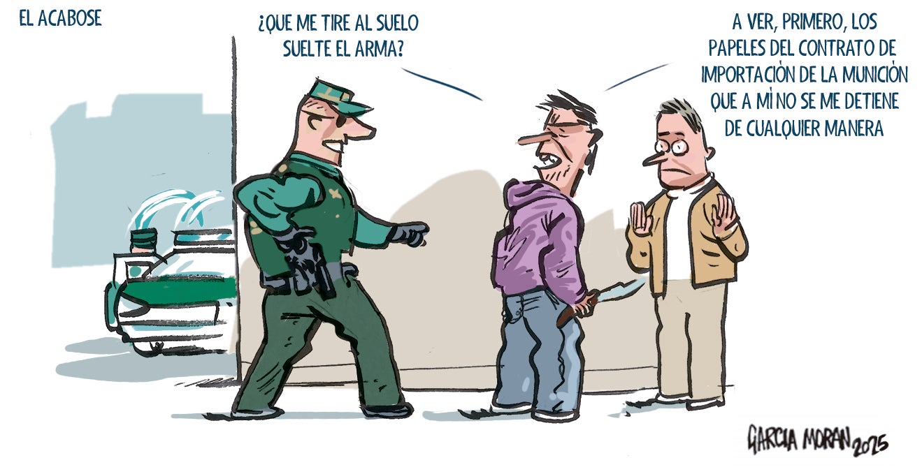 la viñeta de Morán
