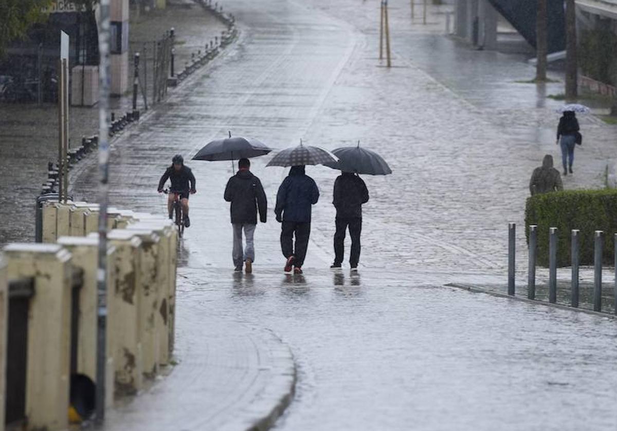 Un municipio de Castilla y León en aviso naranja por las fuertes lluvias que se esperan este viernes