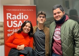 Grabación del podcast.
