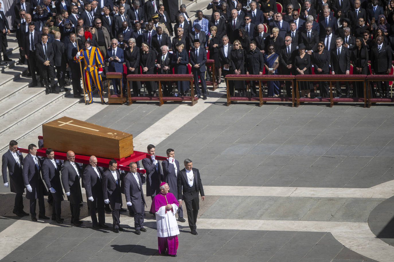 El funeral del papa Francisco en imágenes
