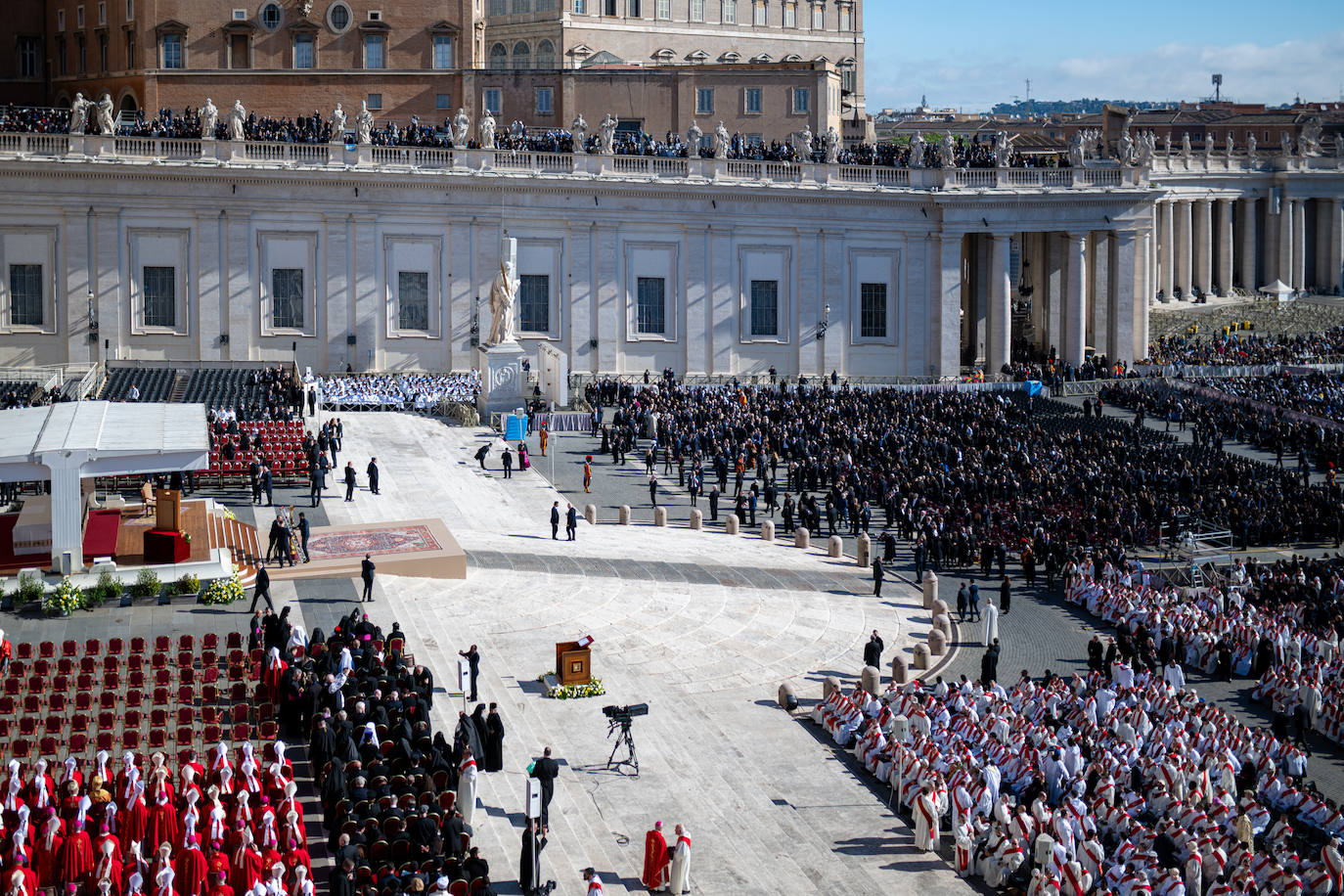 El funeral del papa Francisco en imágenes