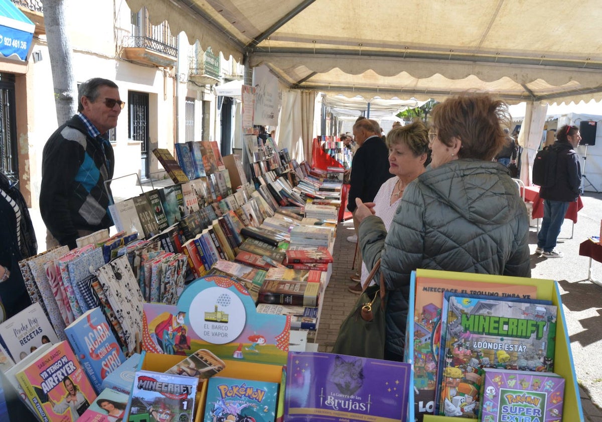 Un sábado literario con la Feria del Libro de Ciudad Rodrigo