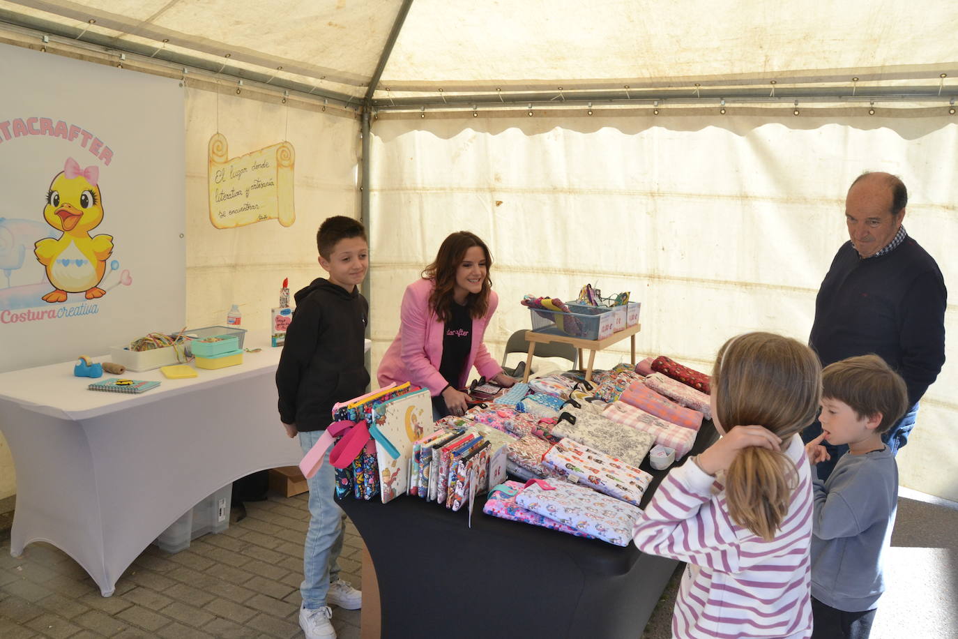Un sábado literario con la Feria del Libro de Ciudad Rodrigo
