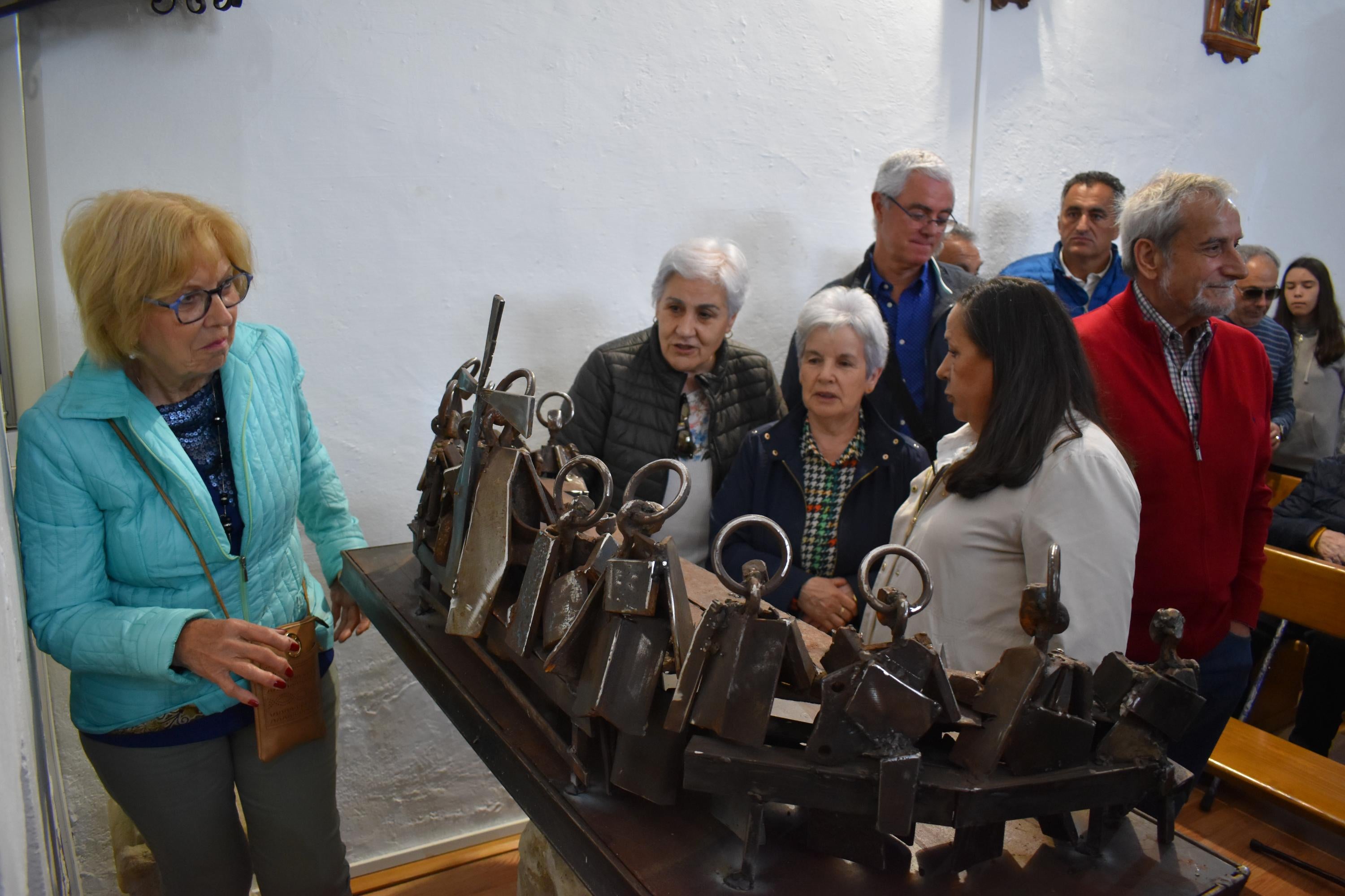 Torresmenudas suma una nueva obra escultórica sobre &quot;La última cena&quot; en la parroquia