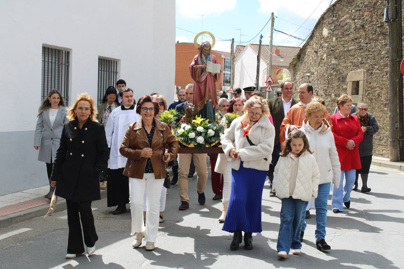 Los vecinos de Campillo de Salvatierra honran a San Marcos