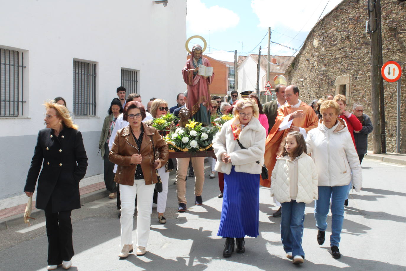 Los vecinos de Campillo de Salvatierra honran a San Marcos