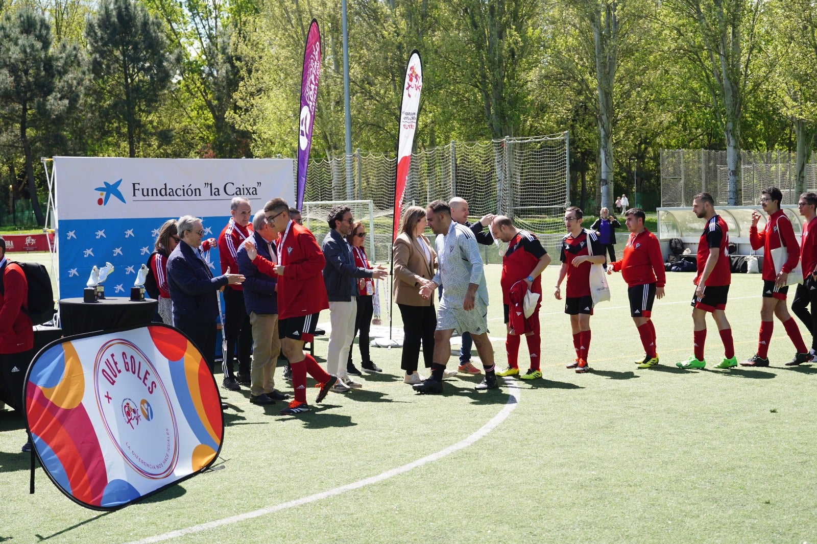El &#039;+Que Goles&#039; cierra su cuarta edición con una magnífica mañana de fútbol en La Aldehuela
