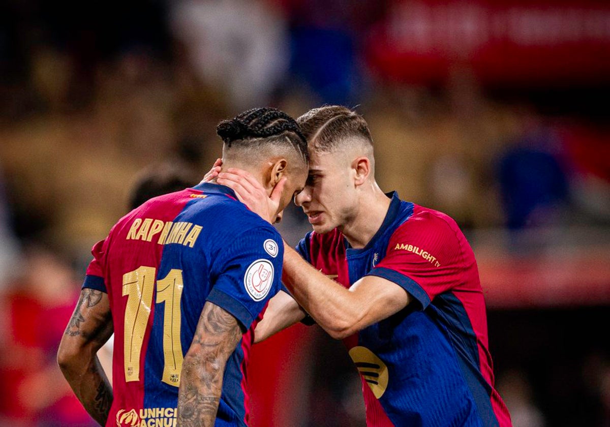 El Barça levanta la Copa tras derrotar al Real Madrid en la prórroga (3-2)