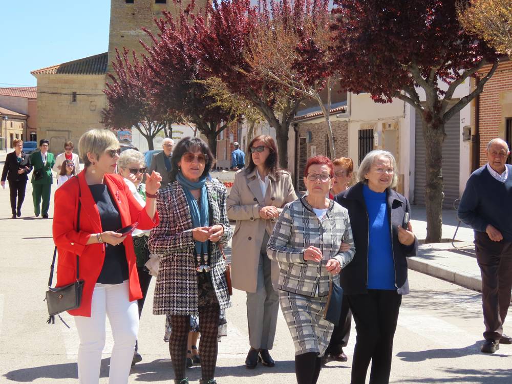 Honores a Santa Bárbara en Villoria