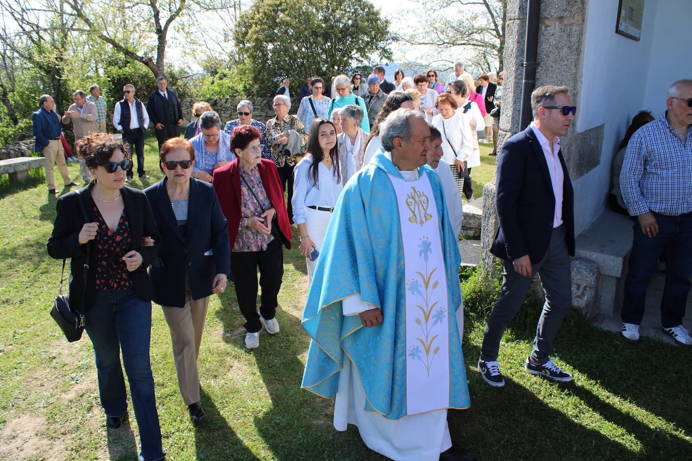 Los Santos rinde honores a la Virgen del Gozo