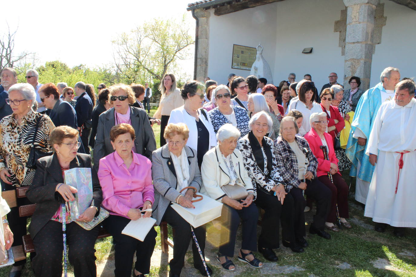 Los Santos rinde honores a la Virgen del Gozo