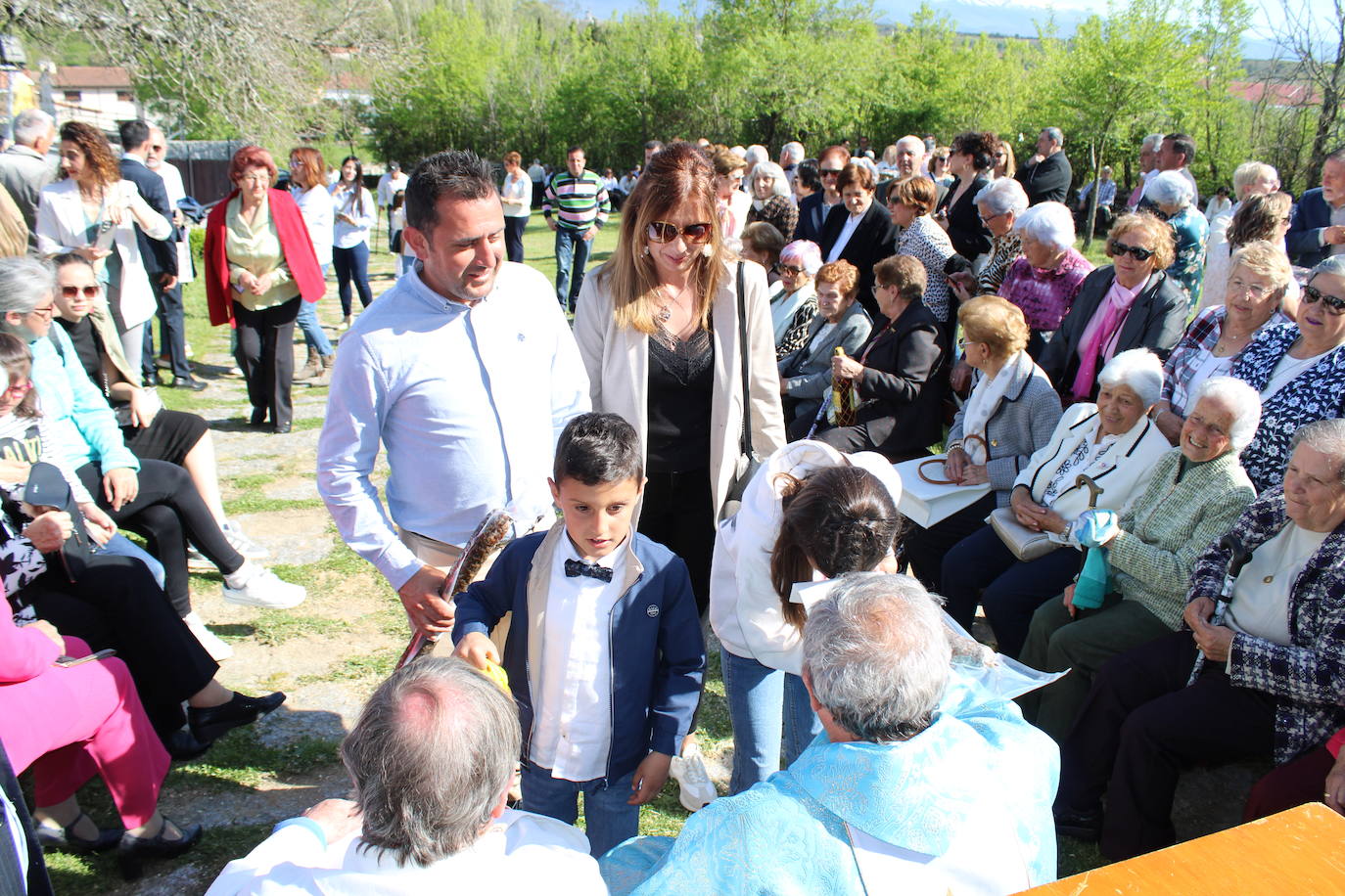 Los Santos rinde honores a la Virgen del Gozo
