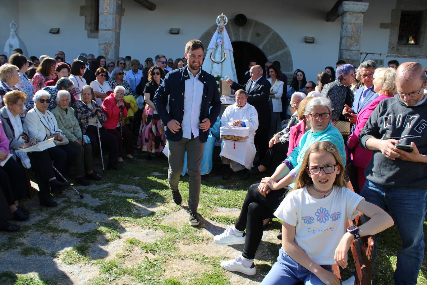 Los Santos rinde honores a la Virgen del Gozo