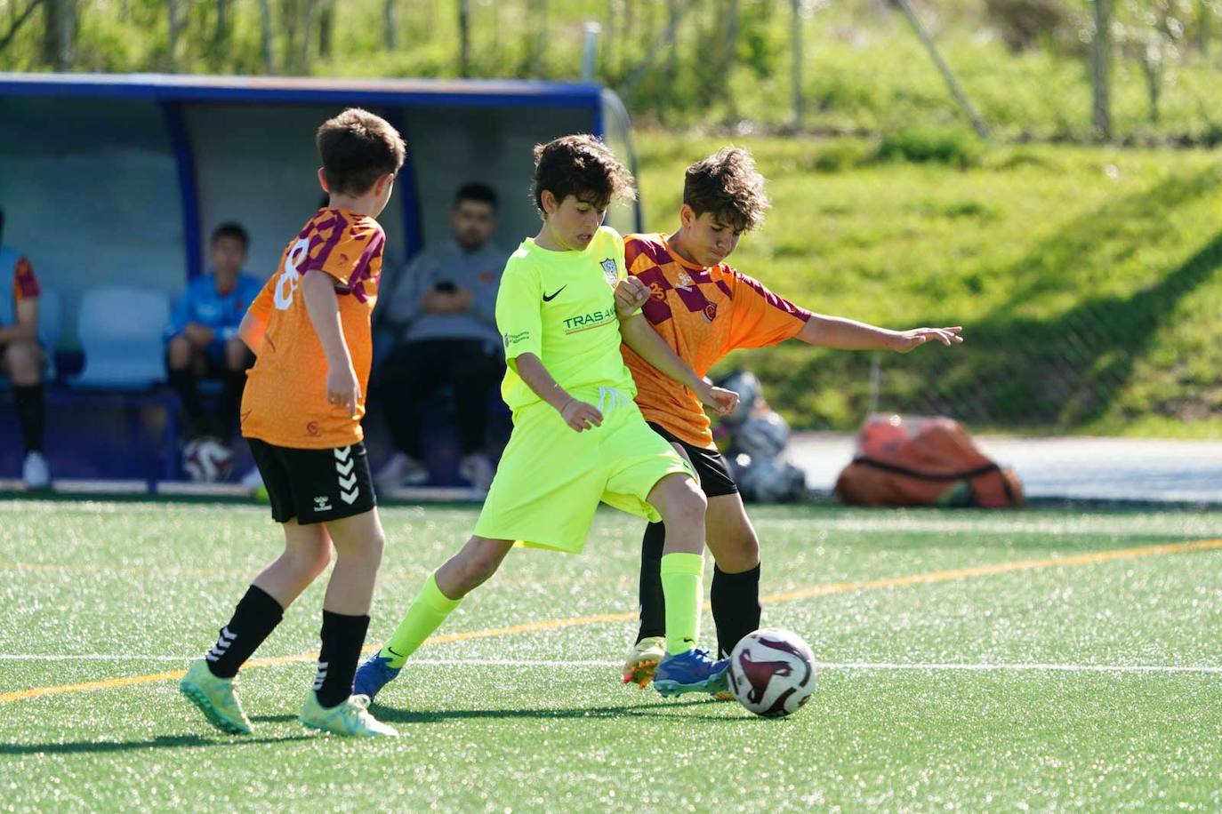Las mejores imágenes de la jornada 24 en el fútbol base