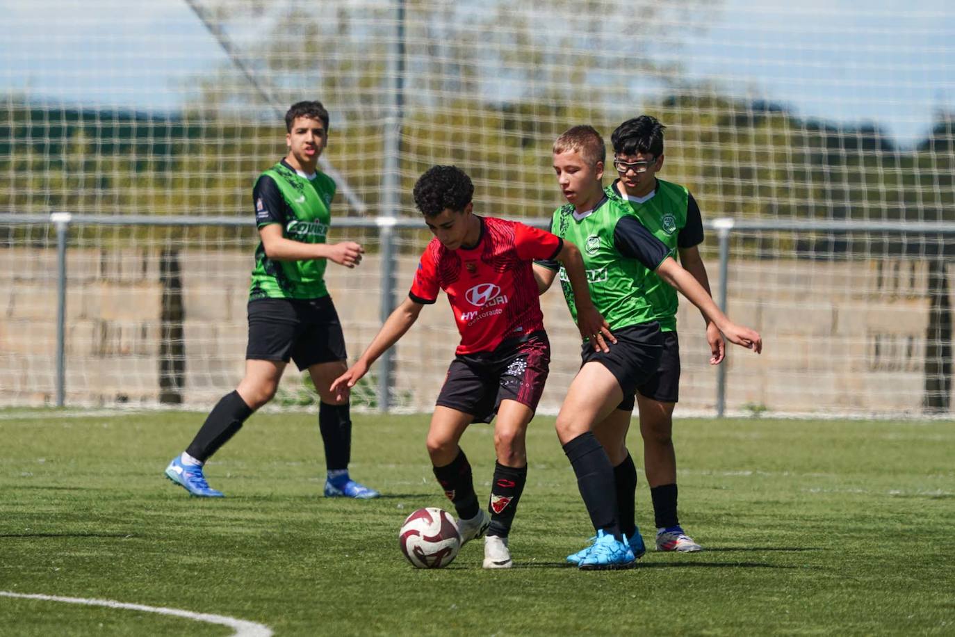 Las mejores imágenes de la jornada 24 en el fútbol base