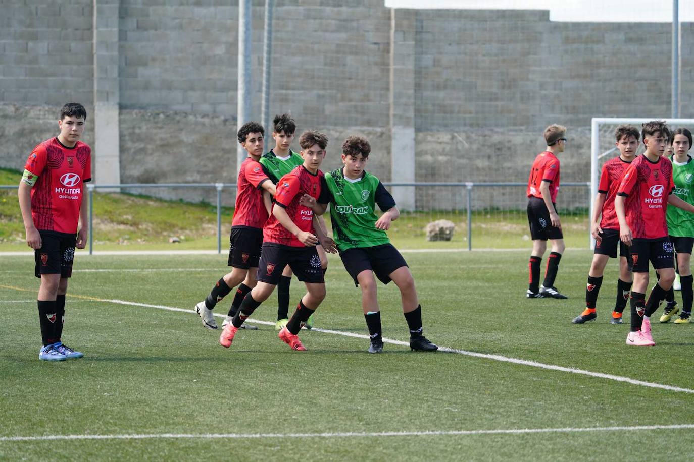 Las mejores imágenes de la jornada 24 en el fútbol base