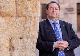 Benjamín Crespo, presidente de la Cámara de Comercio de Salamanca.