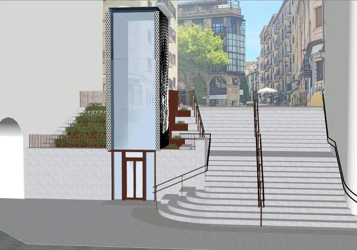 Más cerca del ascensor de Gran Vía: las obras comienzan el lunes