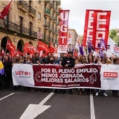 Manifestación del Primero de Mayo del pasado año.