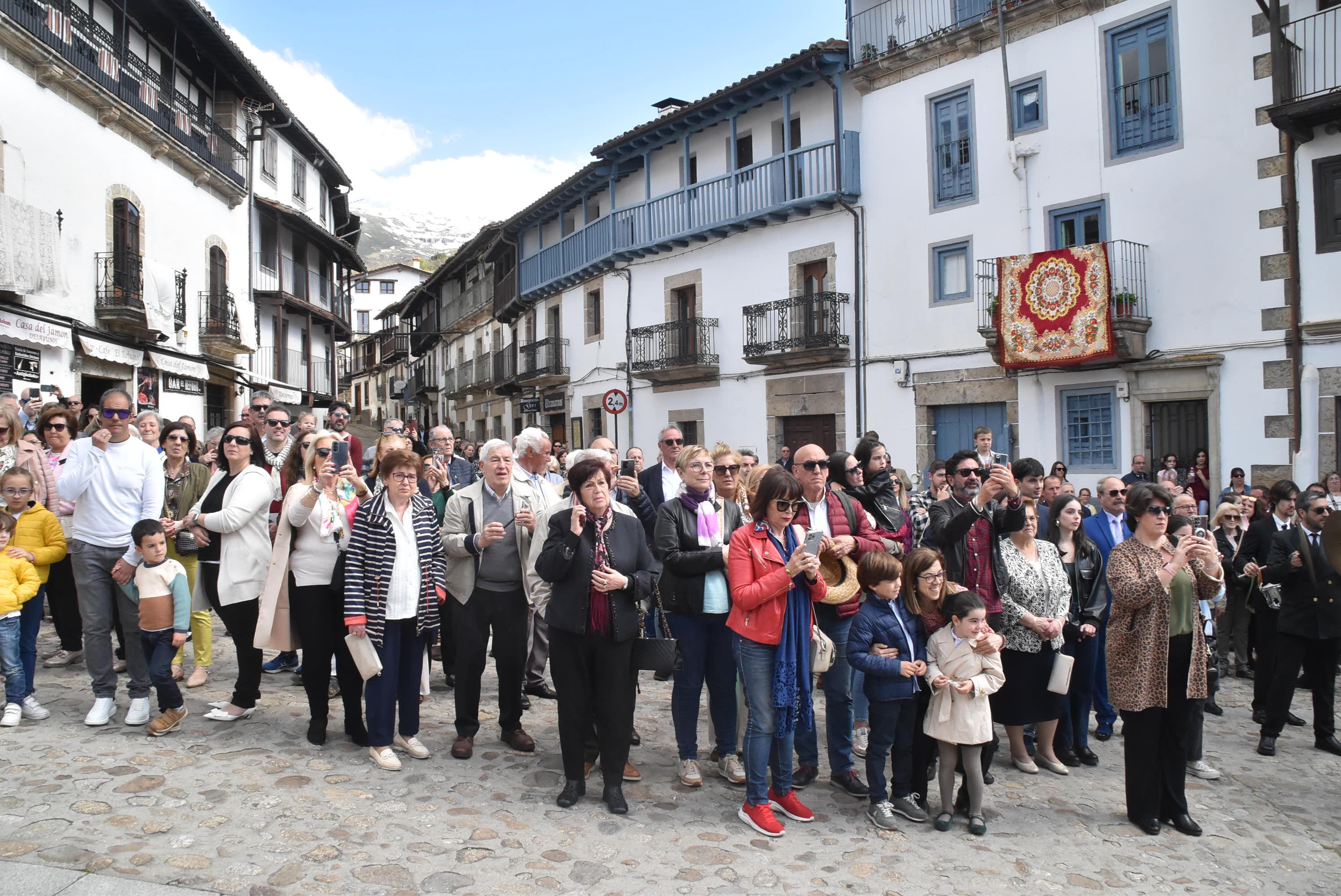 El Cristo del Refugio bendice un año más a Candelario
