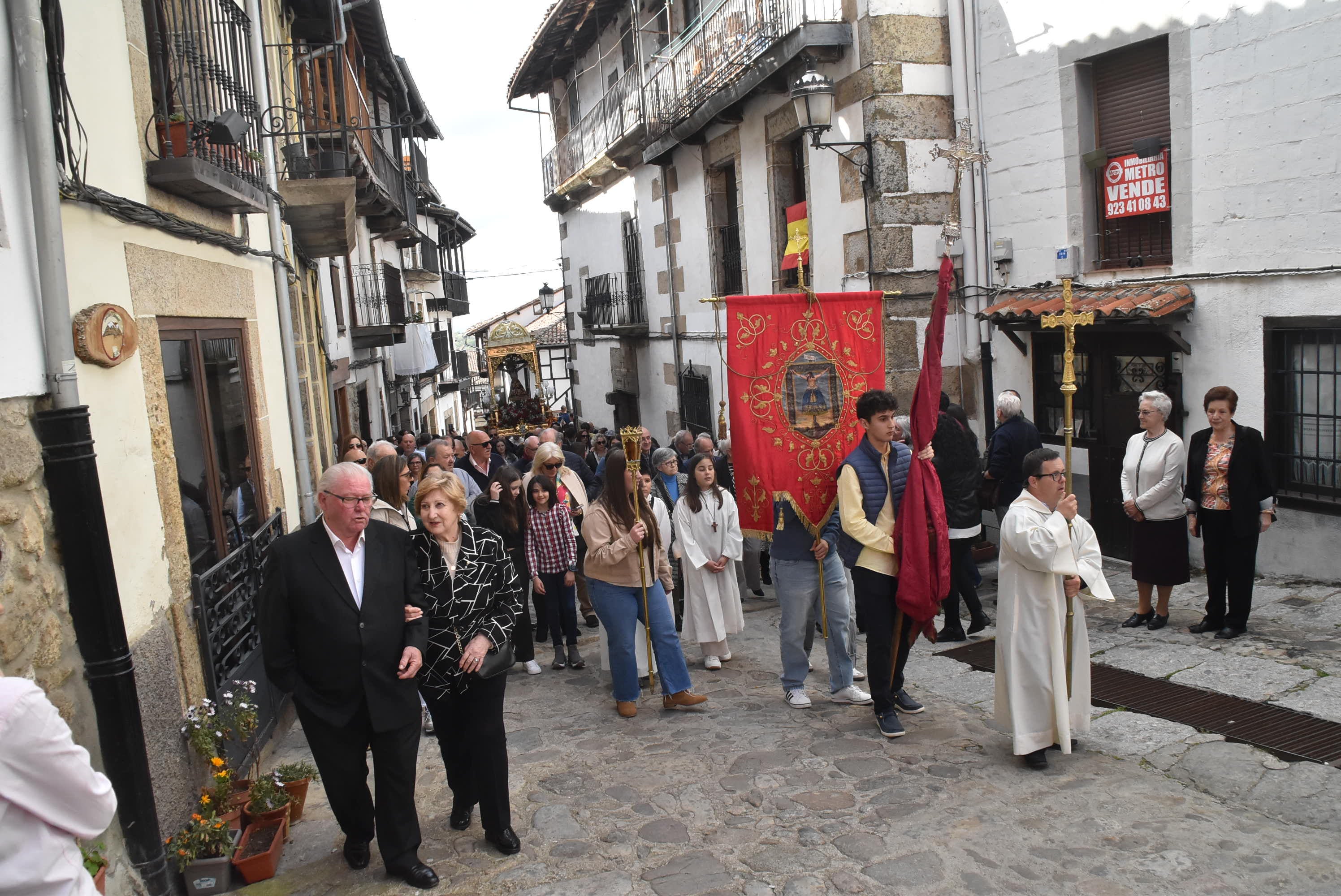 El Cristo del Refugio bendice un año más a Candelario