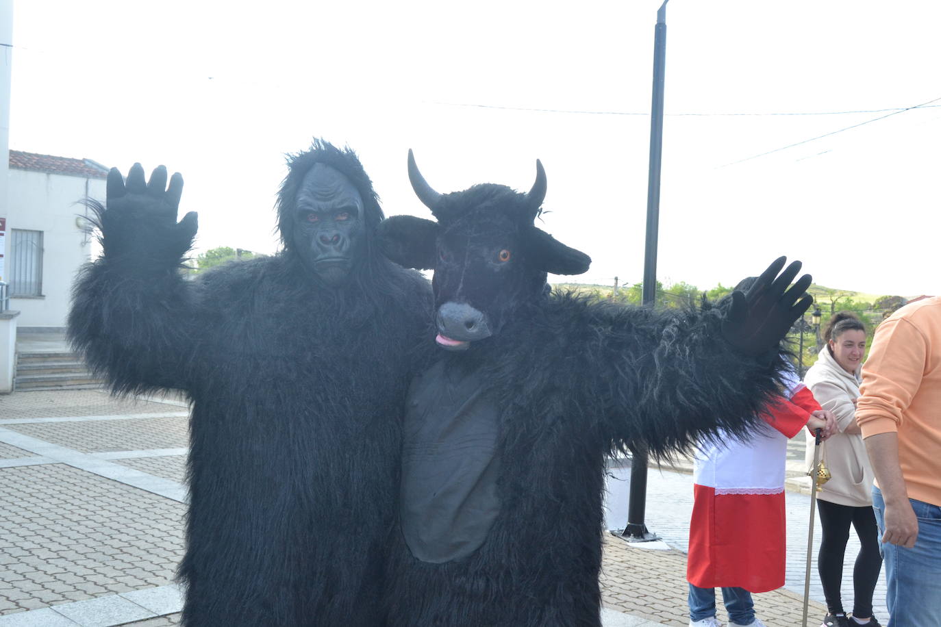 Saelices abre sus fiestas de la Santa Cruz mostrando su imaginación