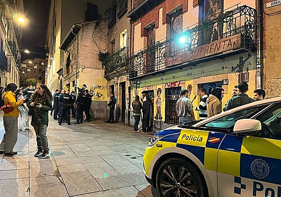 Policía Nacional y Local intervinieron en el lugar.